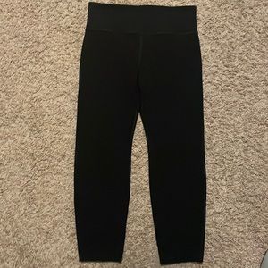 Athleta Studio Rib Skinny Leg Pant, black, size 2X. In great shape,no snags/rips